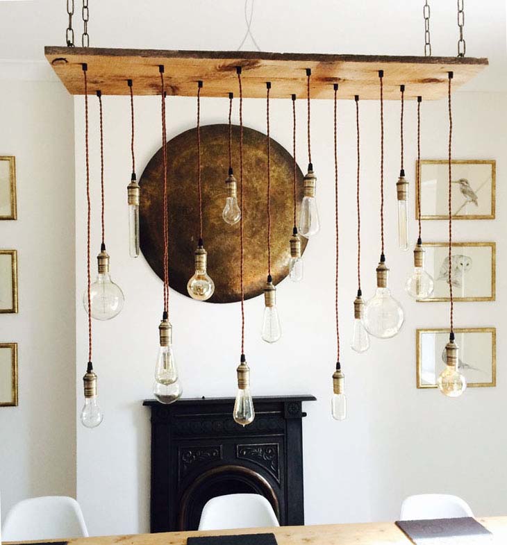 Customize: Wood Dining Chandelier