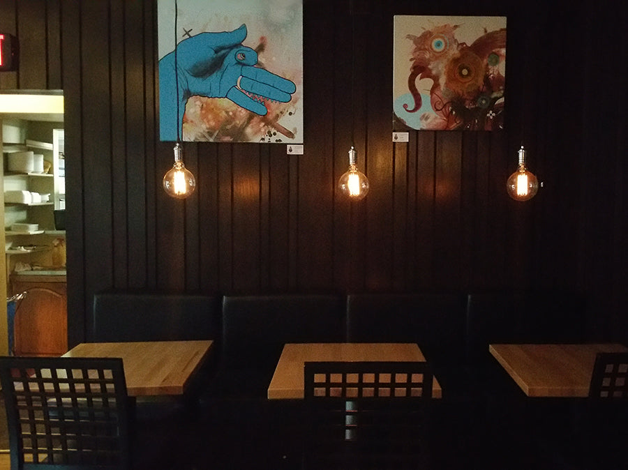 Restaurant Simple Pendant Light Artistic