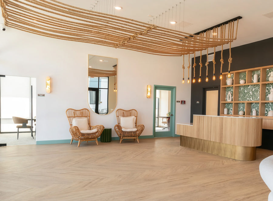 Reception Area Lighting