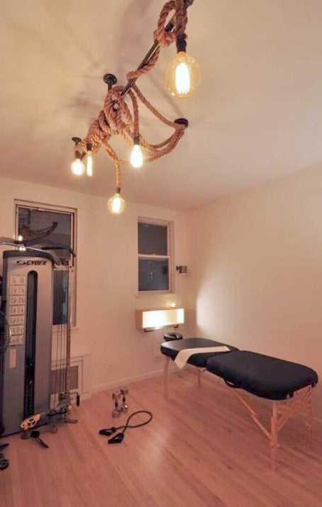 Rope Pipe Wrap Pendant Chandelier