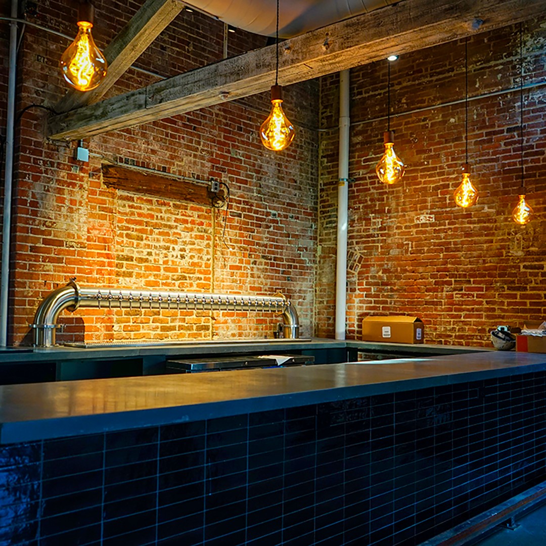 Modern Bar Hanging Lights with Oversized Bulbs