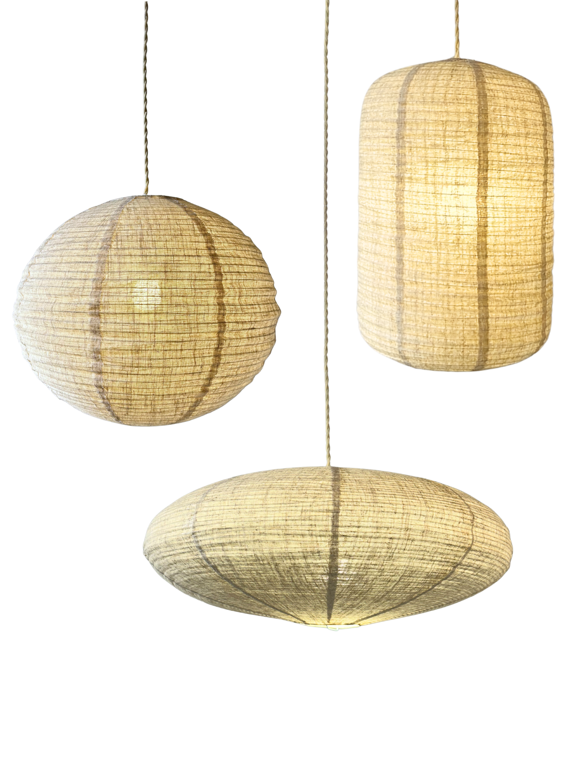 Linen Lantern Shades