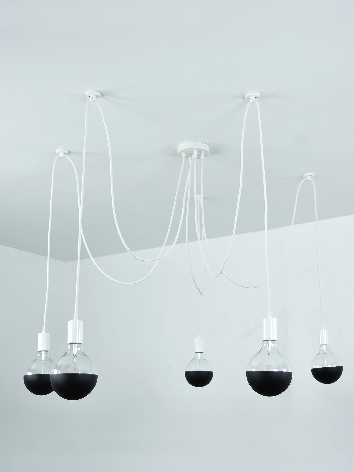 Bulb: LED Black Dipped 5" Globe