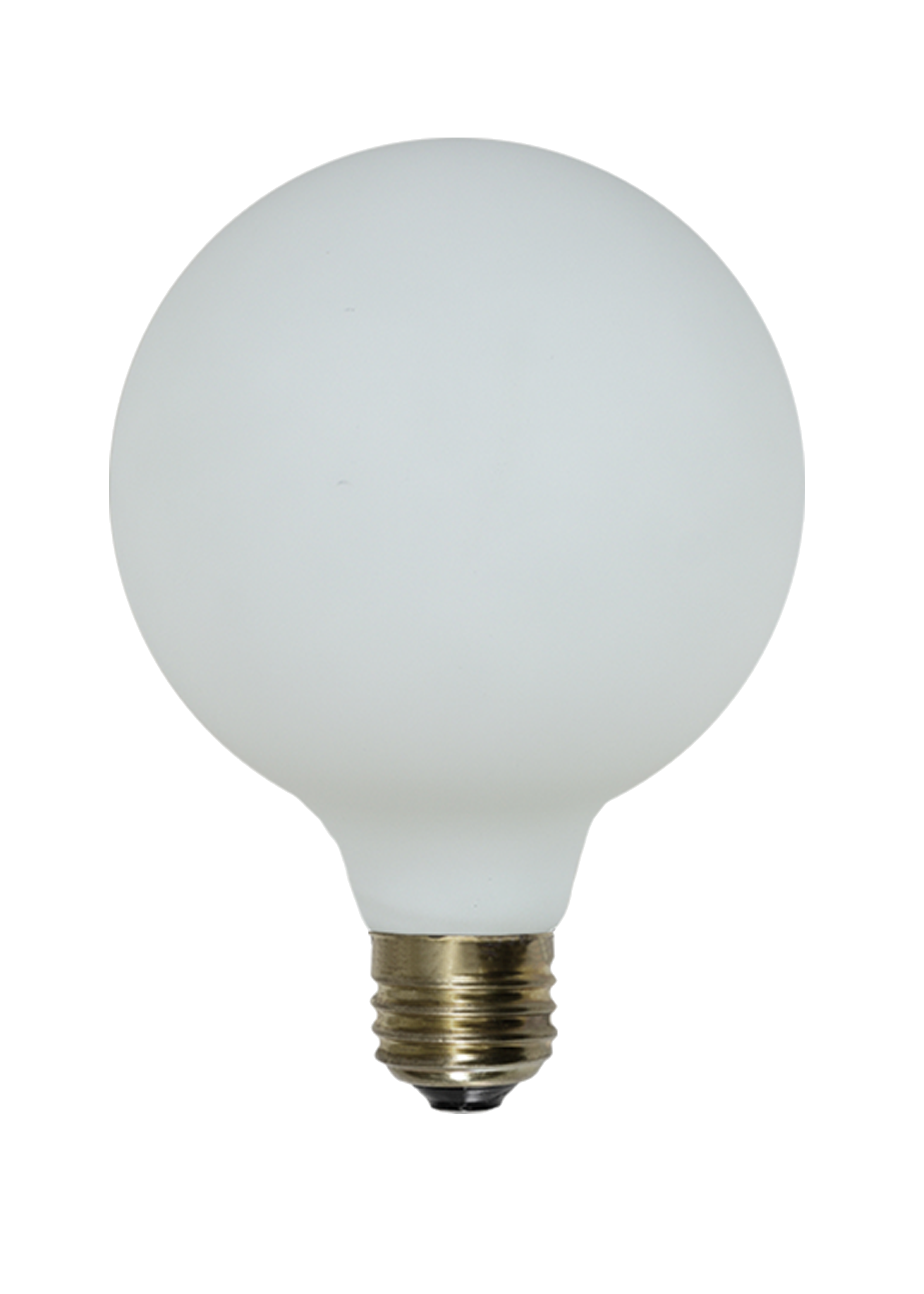 Bulb: LED - Porcelain Matte White 5" Globe
