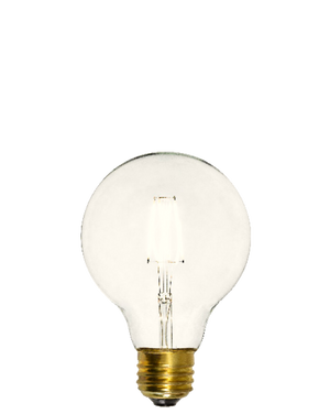 Bulb: LED - Clear 3" Globe 2700K