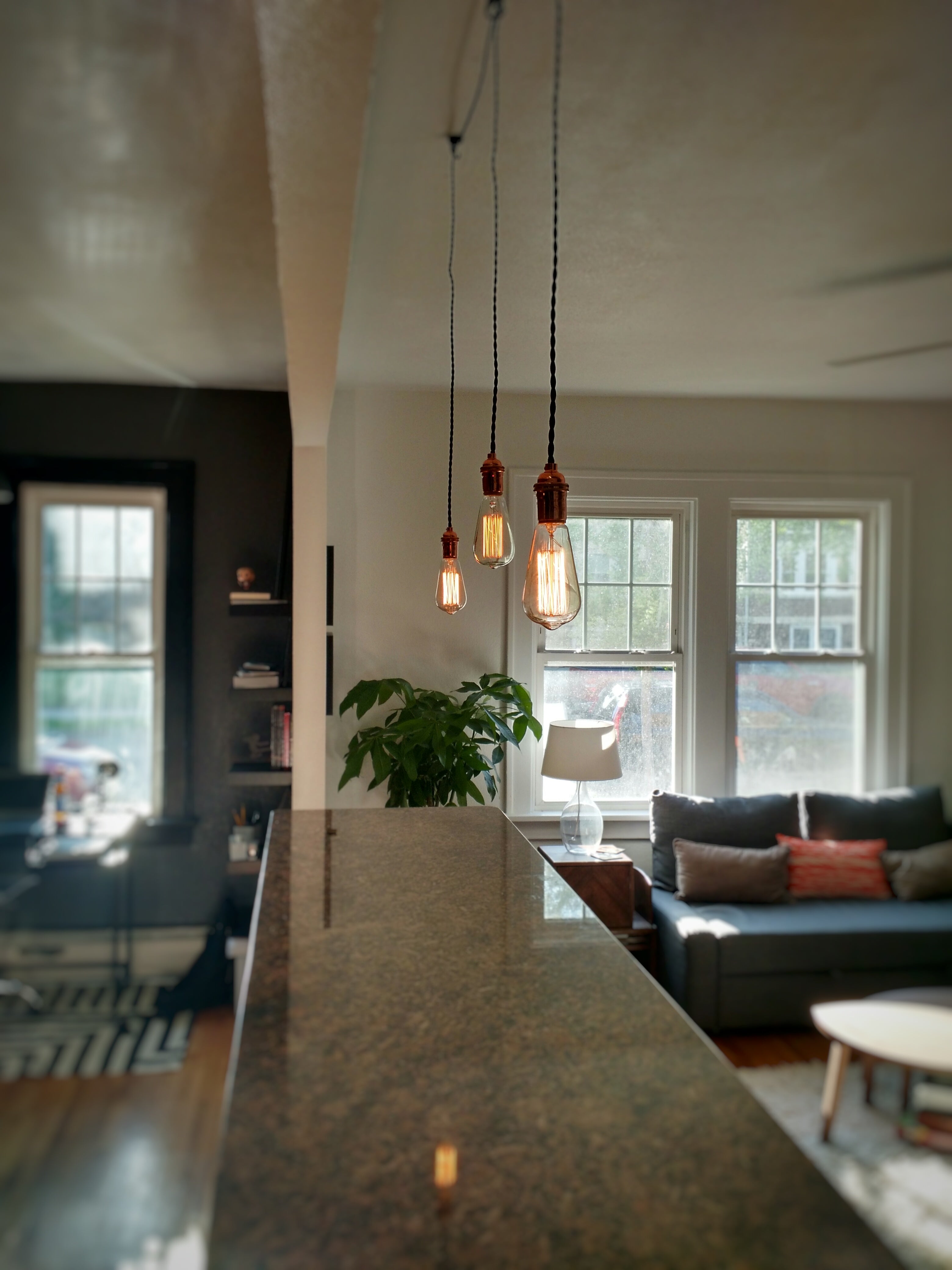 3 pendant light swag chandelier kitchen island