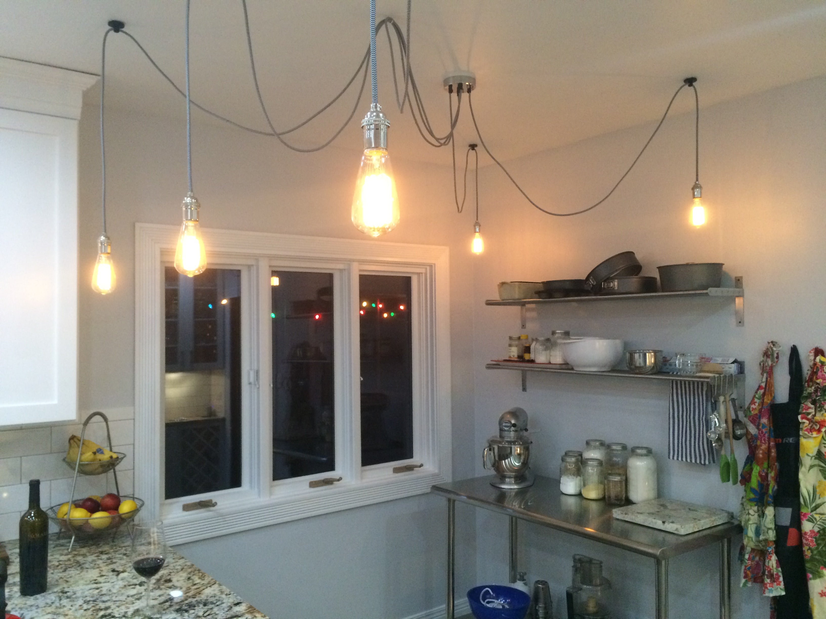 vintage kitchen swag chandelier