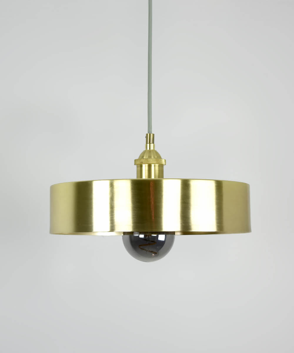 Brass 12" Drum Shade