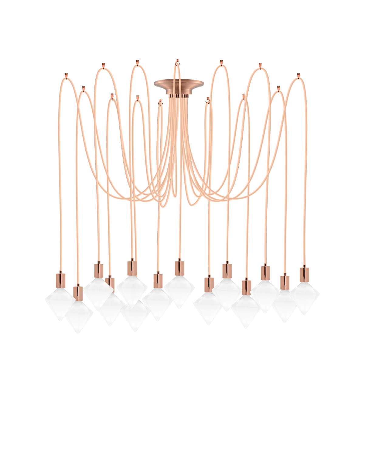 large 14 pendant modern unique swag chandelier