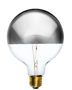 Bulb: LED Chrome Dipped 5" Globe Hangout Lighting 