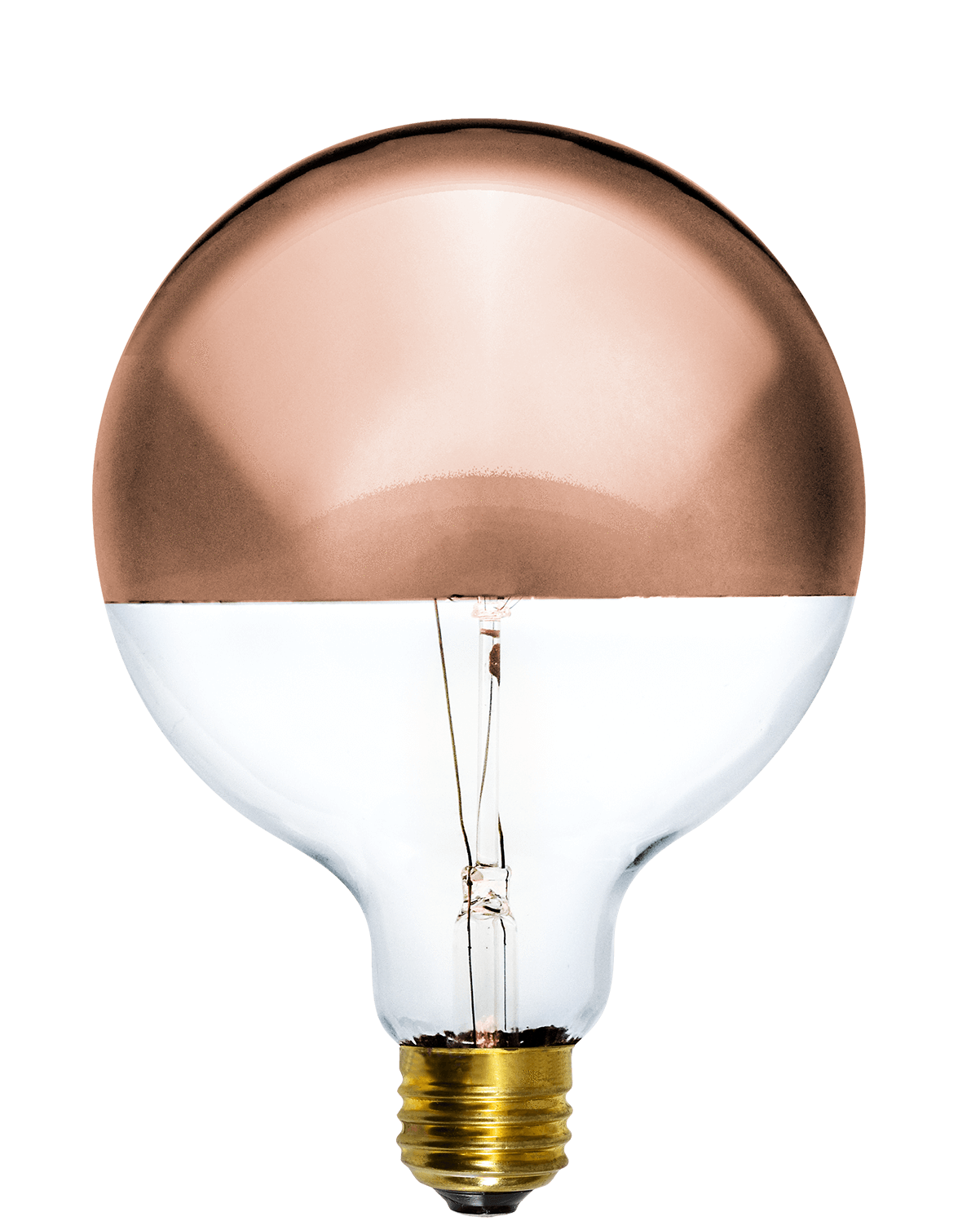 Bulb: LED Copper Dipped 5" Globe Hangout Lighting