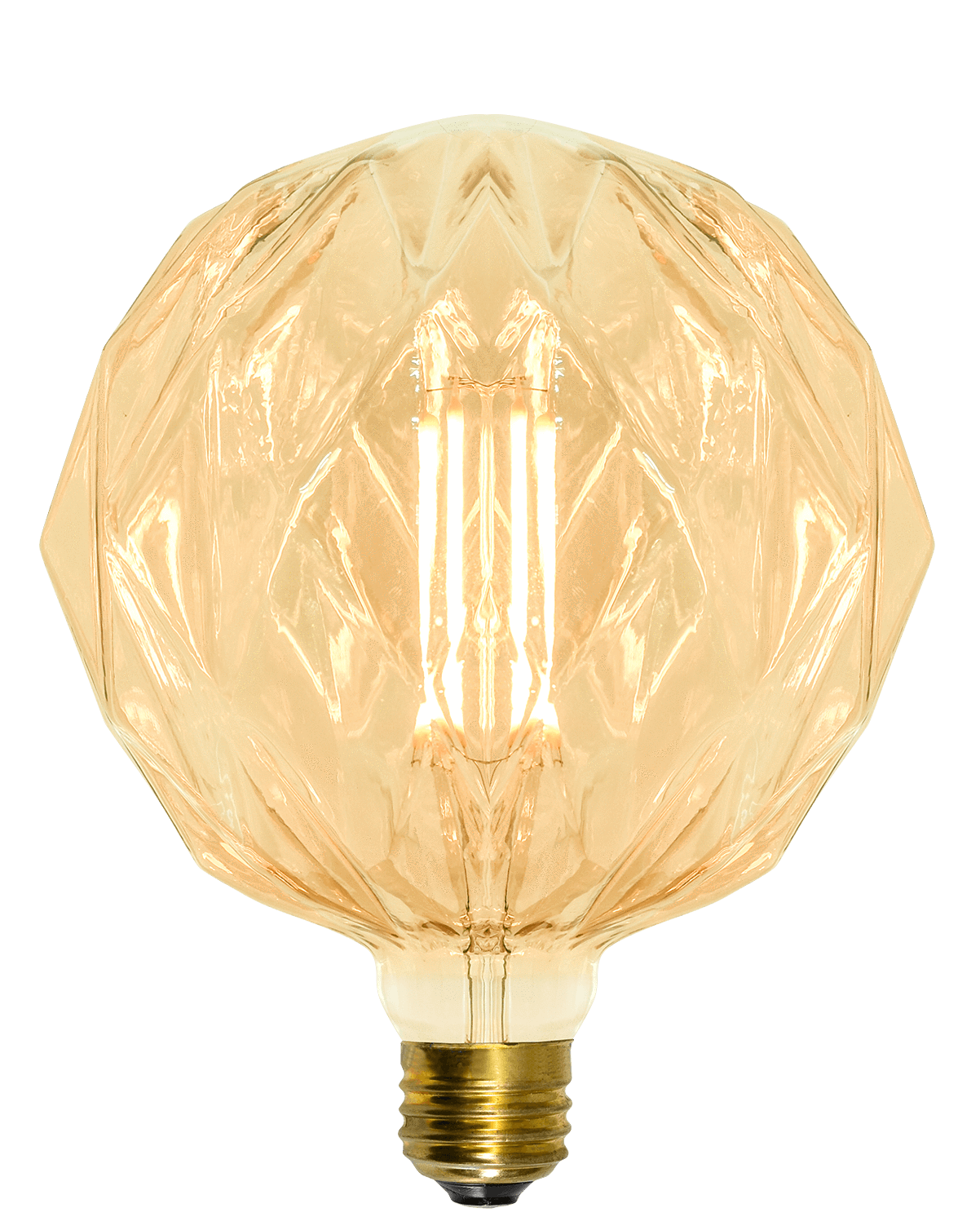 Bulb: LED Geometric Globe Hangout Lighting 