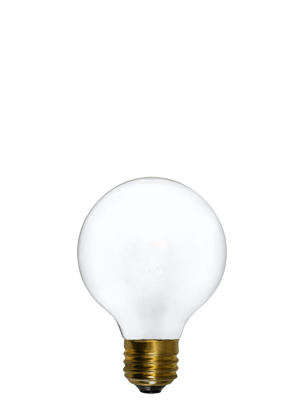 Bulb: LED - White 3" Globe Hangout Lighting 