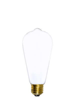 Bulb: LED - White Edison Hangout Lighting 