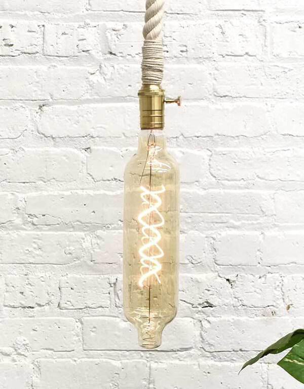 Bulb: LED XL Amber 12" Tube Hangout Lighting