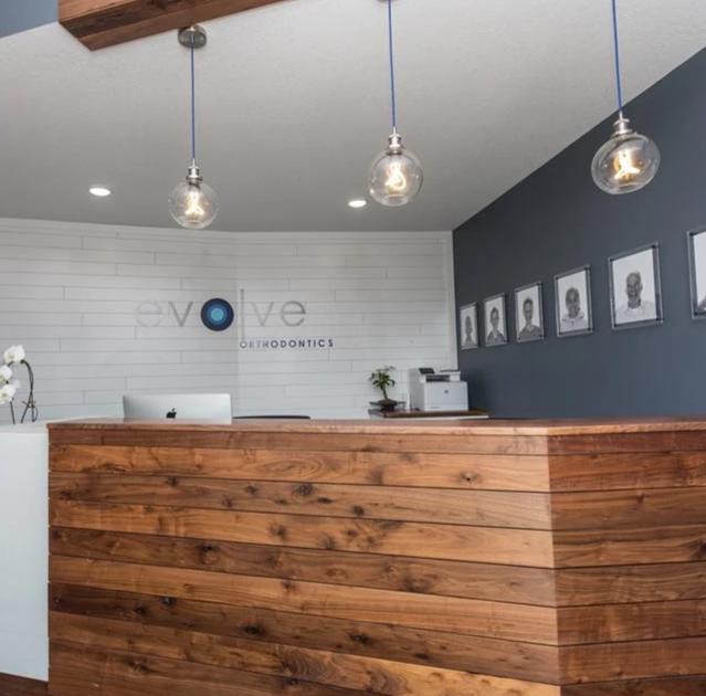 modern blue and nickel pendant light with glass globe shades