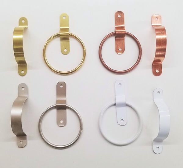 Hardware: Metal Ring Hooks Hangout Lighting