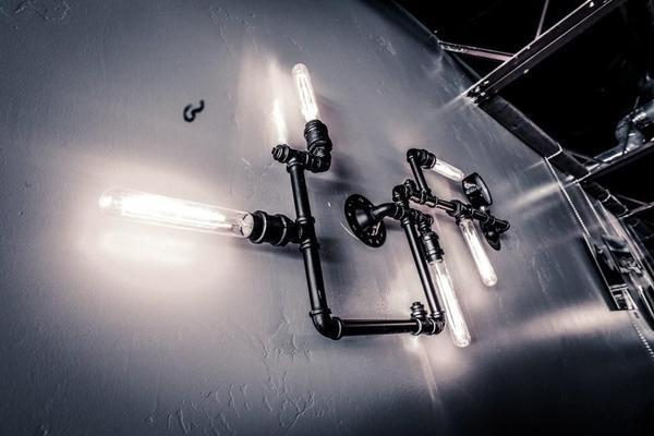 Pipe Maze Wall Mount Hangout Lighting