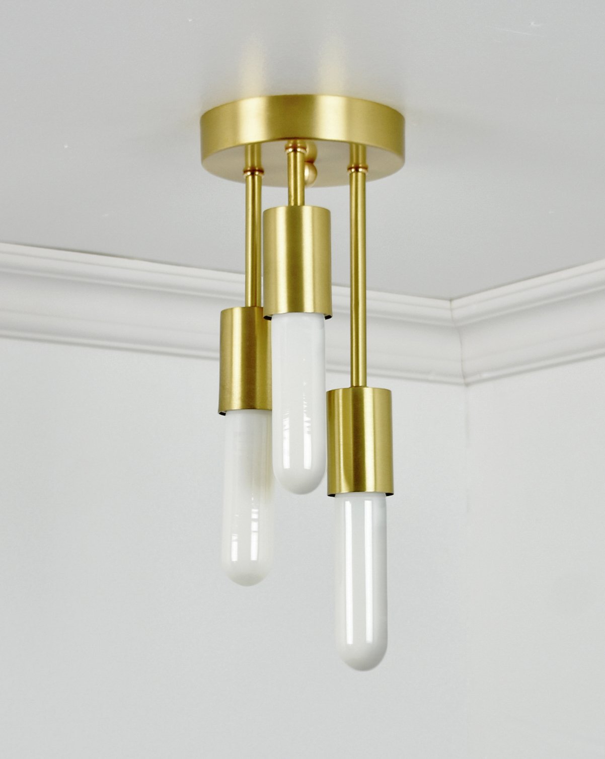 Triple Flush Mount: Design Your Own Hangout Lighting