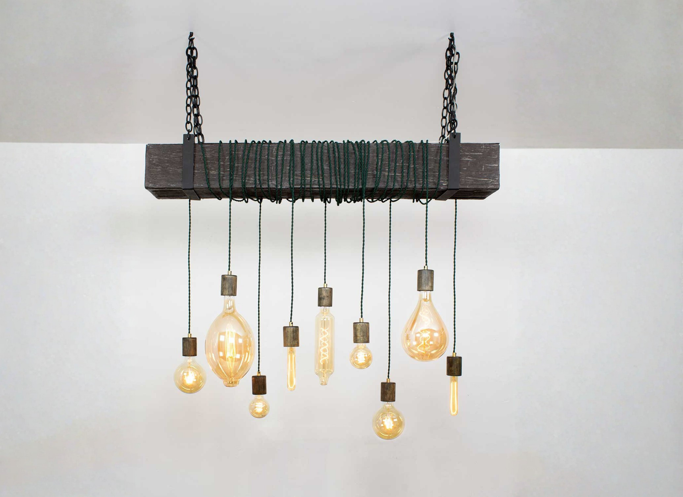 Beam Wrap Chandeliers