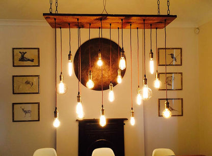 Customize: Wood Dining Chandelier