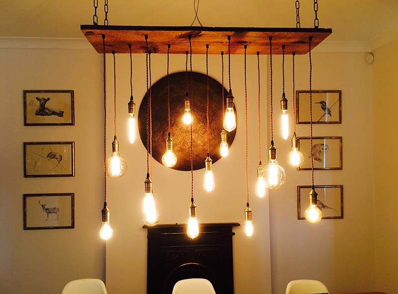 Customize: Wood Dining Chandelier
