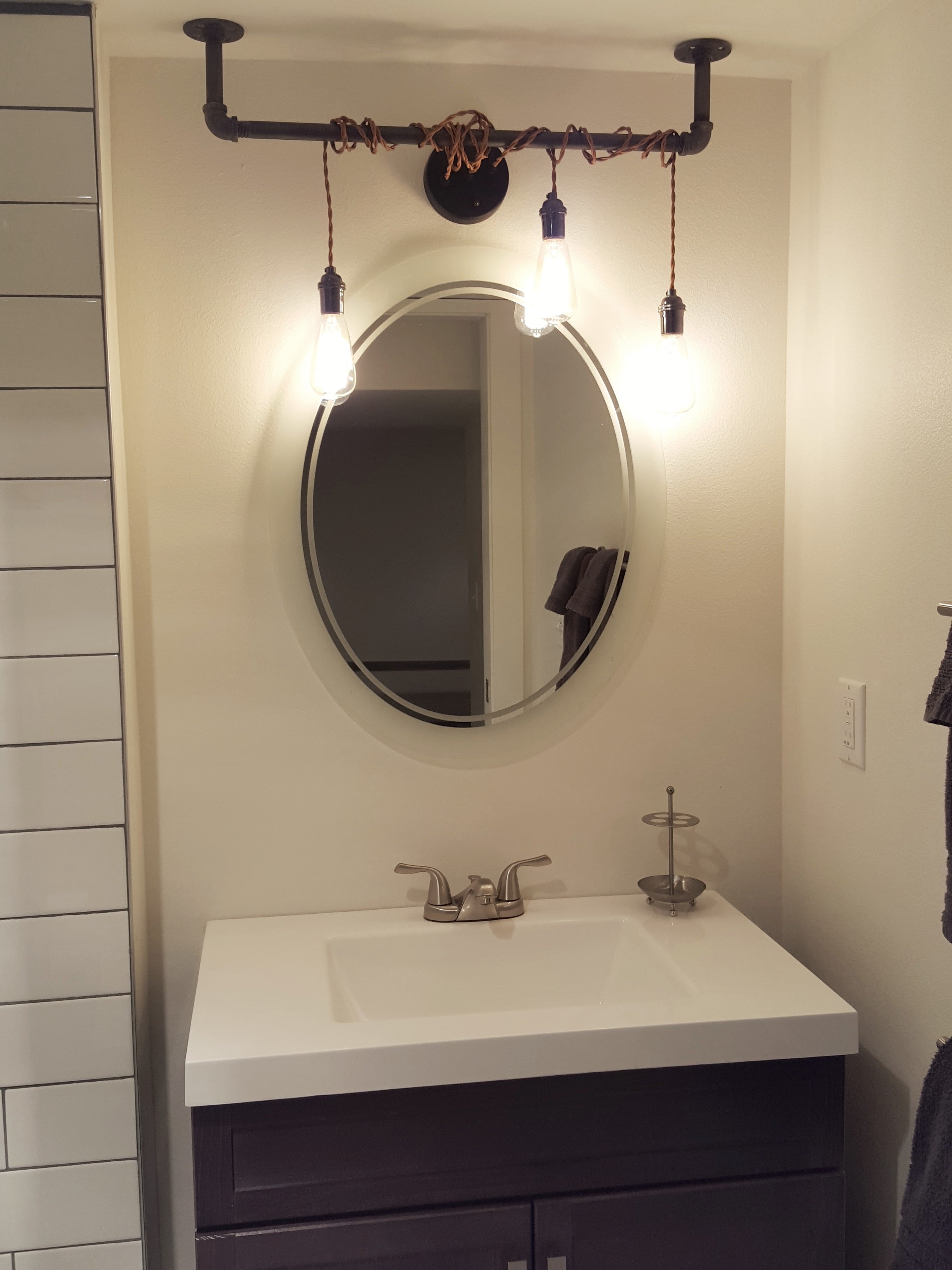Pipe Wrap Pendant Chandelier
