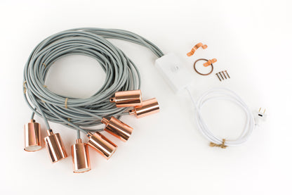 Plug in Pendant Chandelier With Dimmer Switch