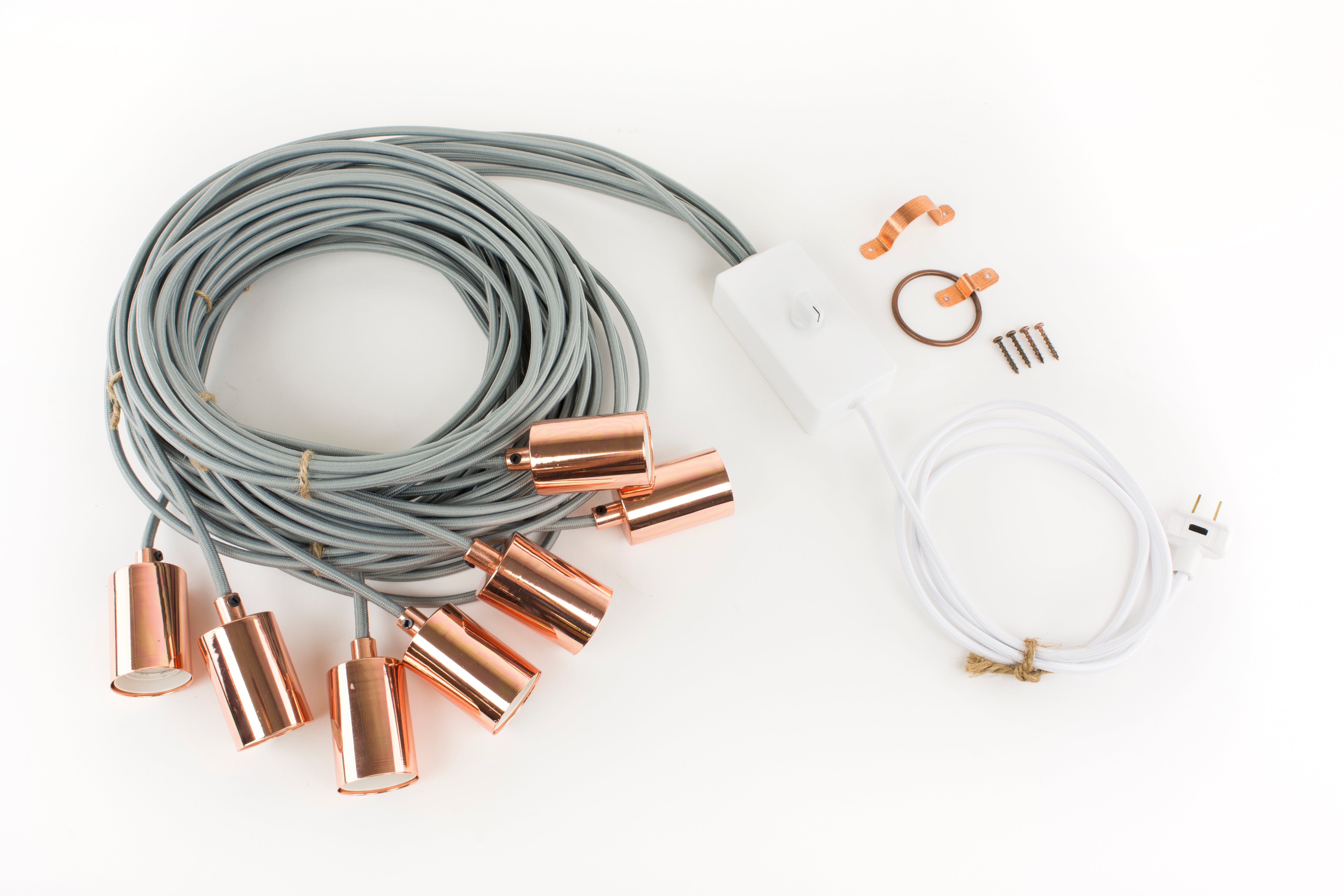 Plug in Pendant Chandelier With Dimmer Switch