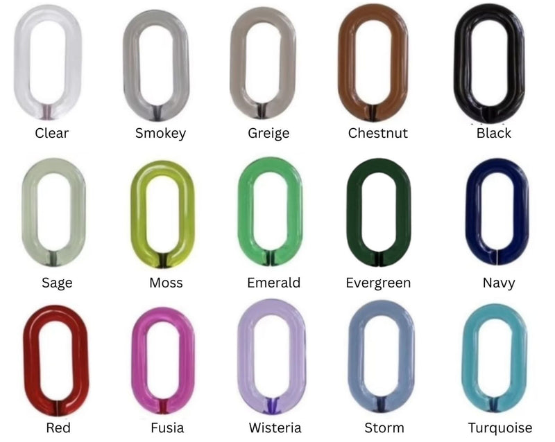 Acrylic Chain Color Swatches
