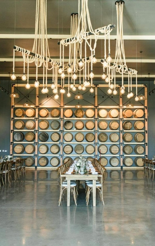 Custom Rope Wrap Chandelier