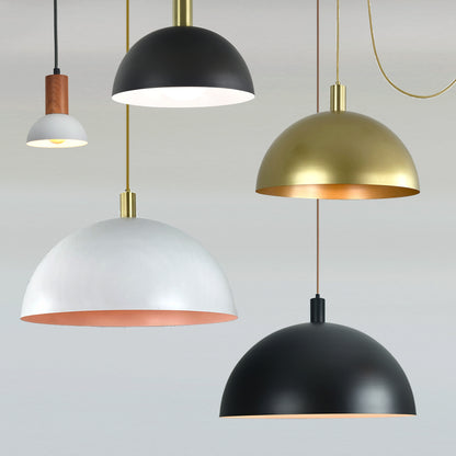 Customize: Single Pendant - Modern Dome