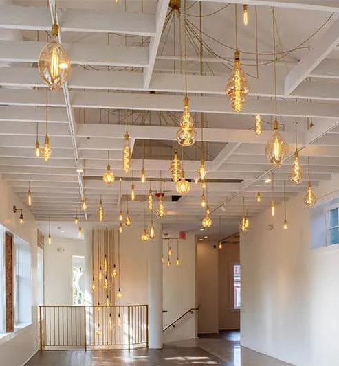 custom pendant lighting retail store hangout lighting
