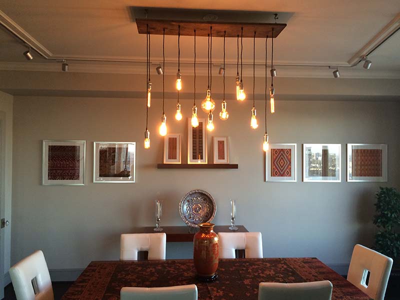 Customize: Wood Dining Chandelier