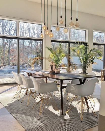 Pipe Wrap Pendant Chandelier