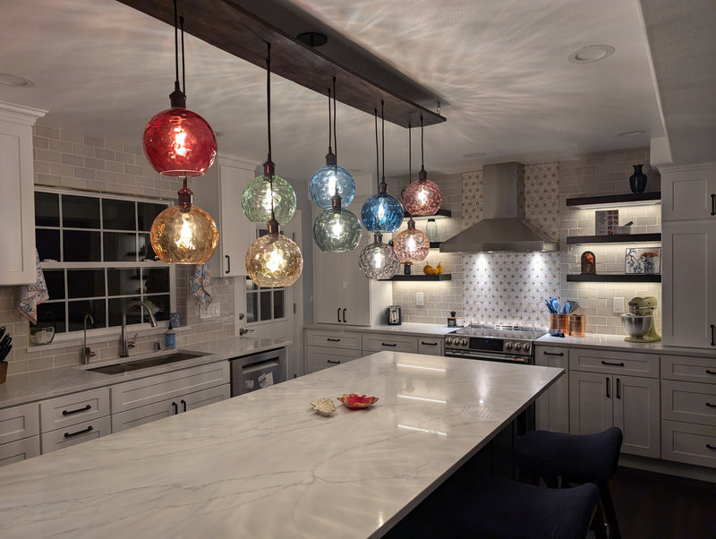 Custom Colored Globes