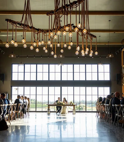 Custom Rope Wrap Chandelier