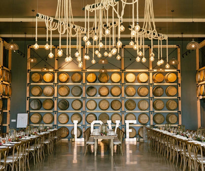 Custom Rope Wrap Chandelier