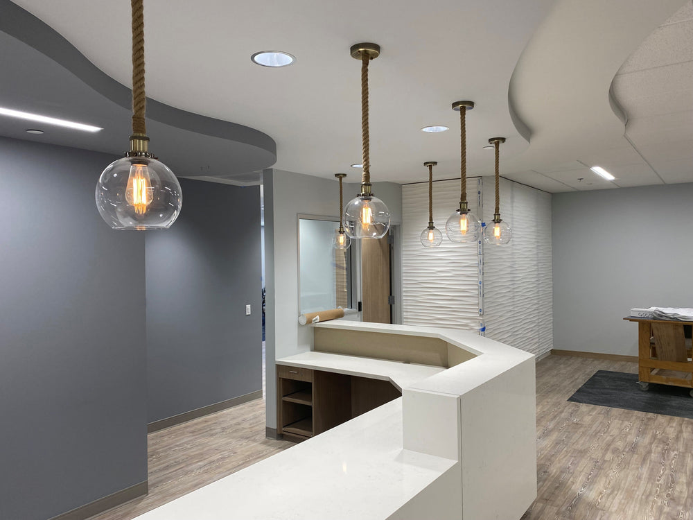 Rope Pendant 8" Globe