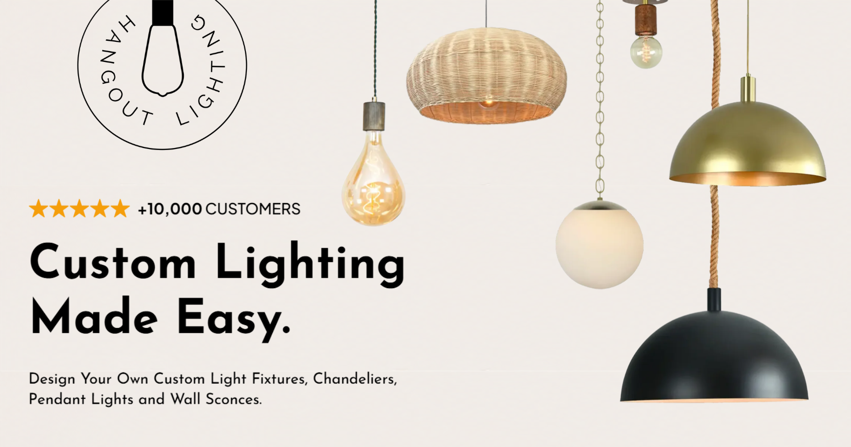 Rope Light Fixture Collection | Hangout Lighting