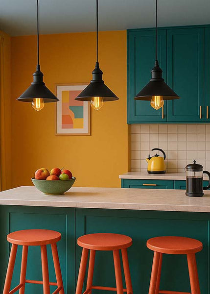 black-cone-pendant-light-