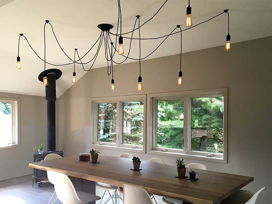 Industrial dining room light deals