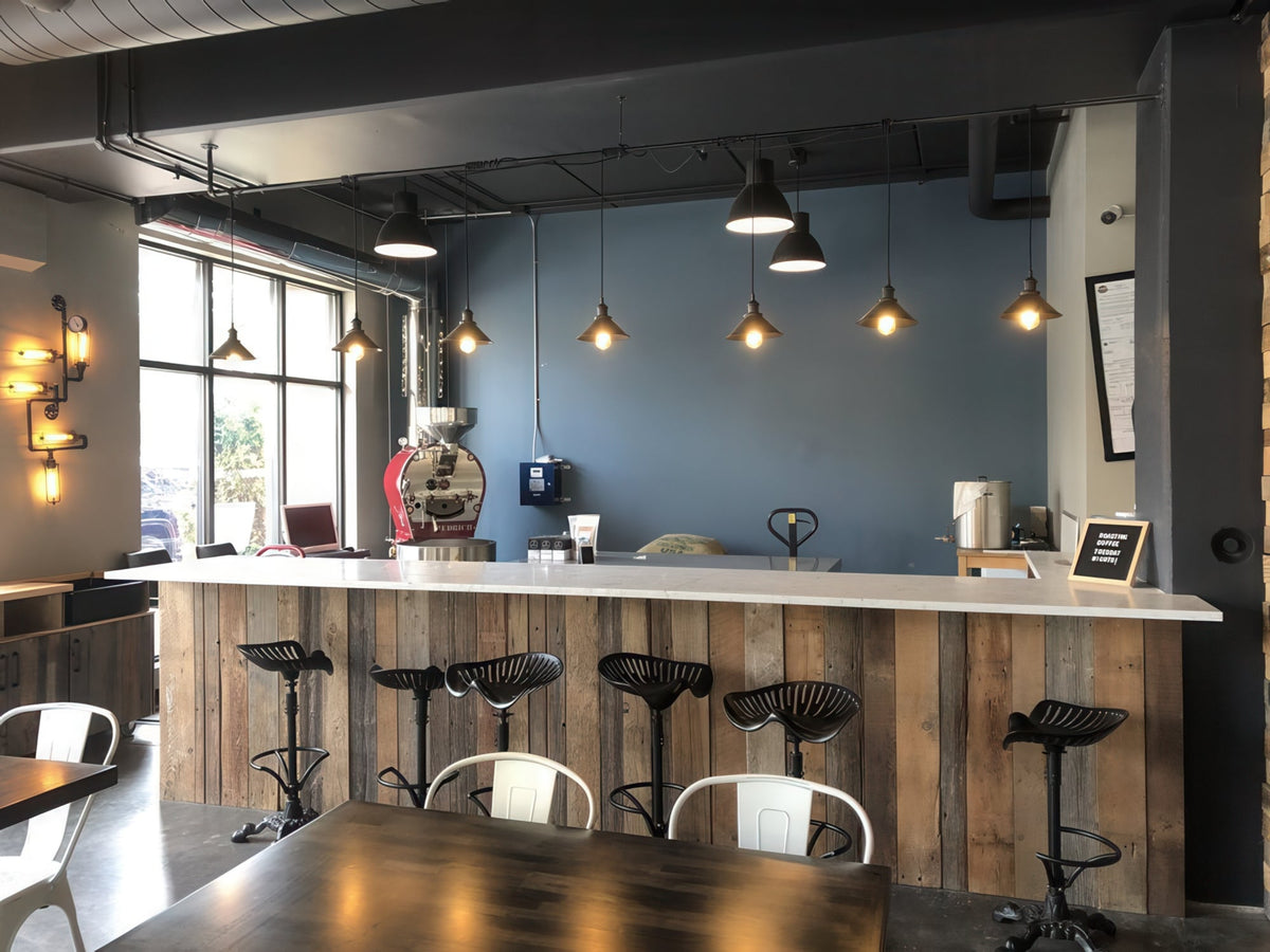 Black Cone Shade Bar Pendants