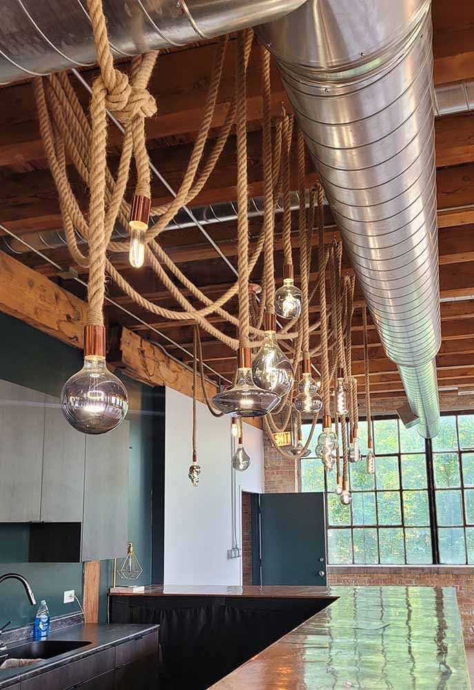 Customize: Swag Chandelier - Rope