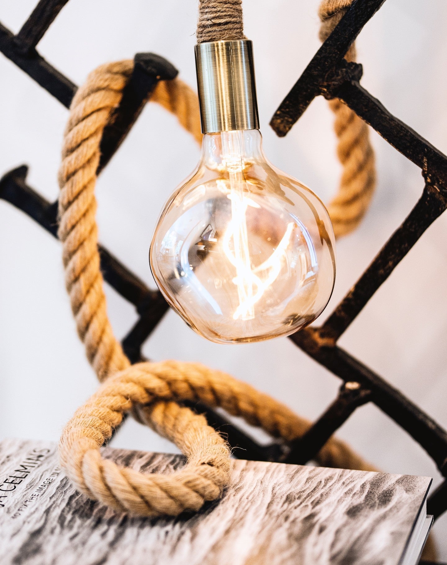 Bulb: LED Amber Uneven 5" Globe