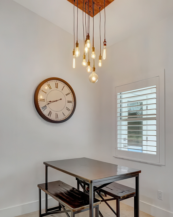 Small Square Dining Chandelier