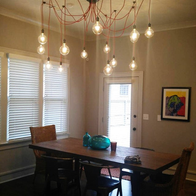 unique 14 pendant red swag chandelier