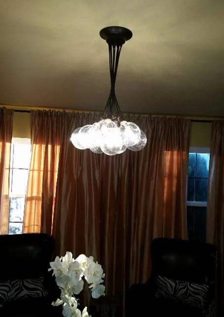 Cluster Chandelier - Even: Design Your Own 9 Pendant