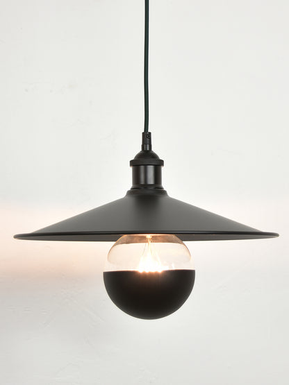 Bulb: LED Black Dipped 5" Globe