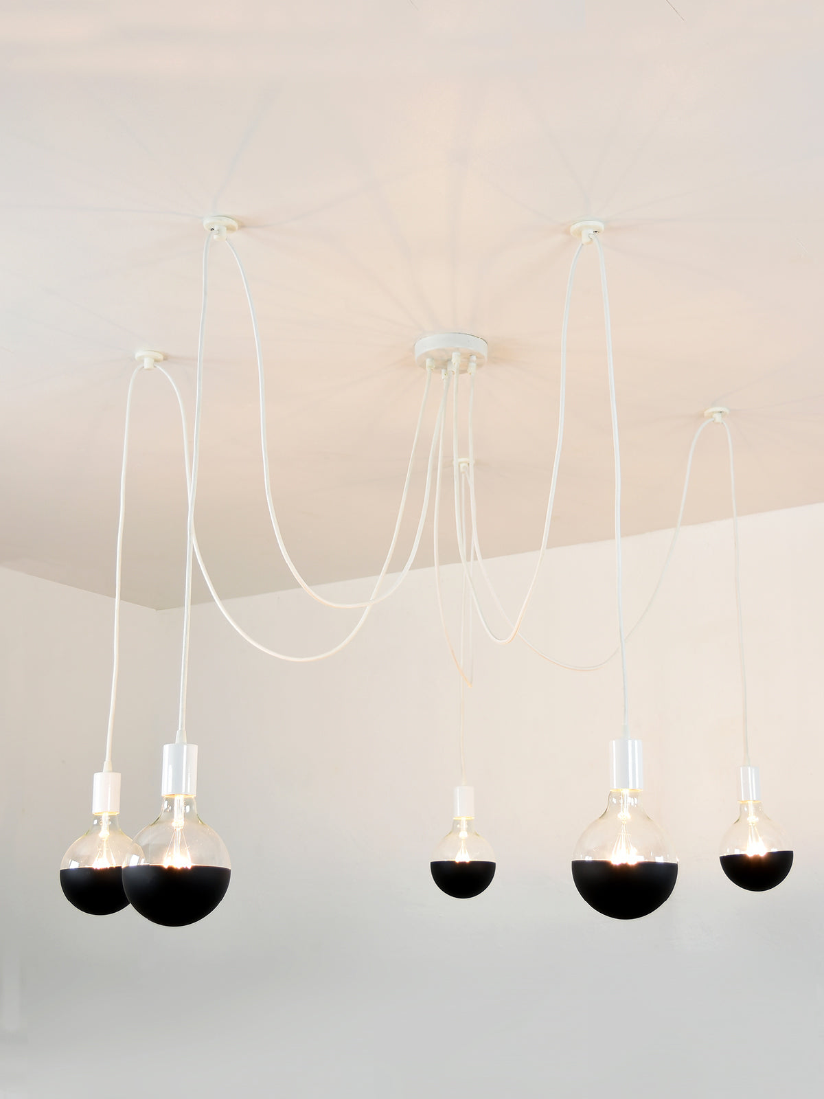 Bulb: LED Black Dipped 5" Globe